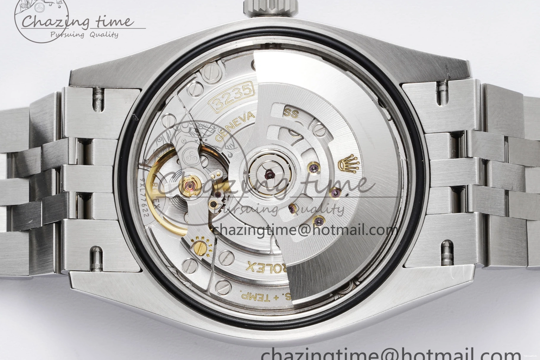 Bracelet Gray Edition 904L Green Roman Best Dial VR3235 Steel 126234 1:1 on DateJust Jubilee 36 Markers Clean 0506